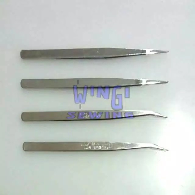 Pinset Pingset Twizer Benang Stainless Steel