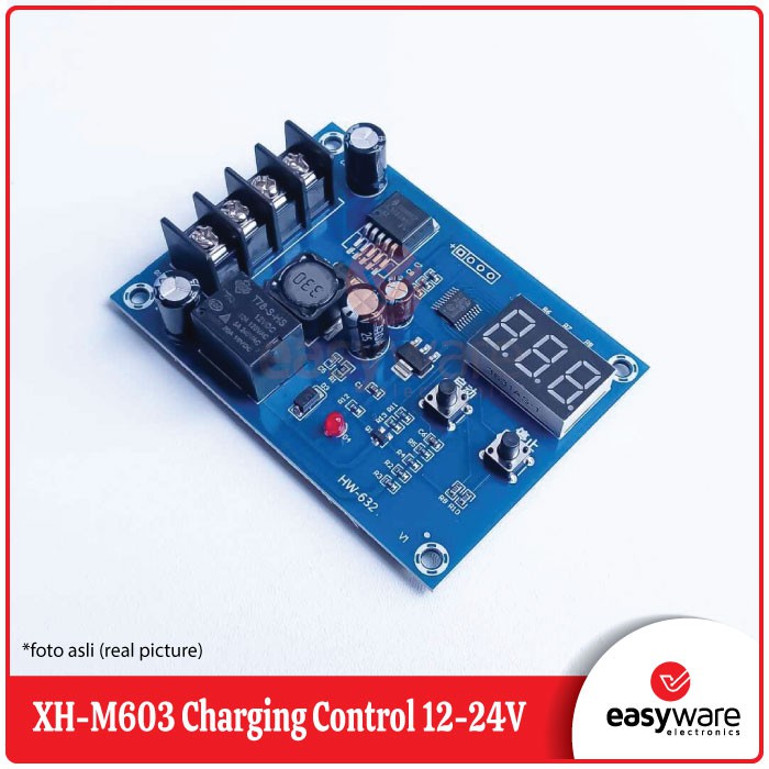 XH-M603 Charging Control Module 12-24V Storage Lithium Battery Charger Display