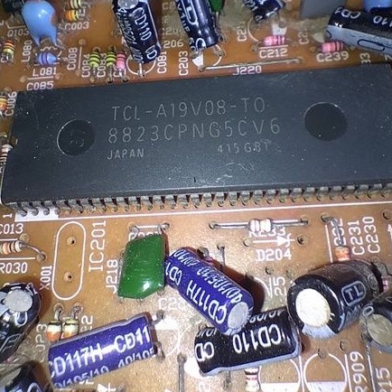 ic tv tcl 8823cpng5cv6 wajib baca deskripsi