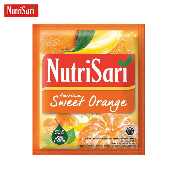 

[RENCENG ISI 10] NUTRISARI AMERICAN SWEET ORANGE