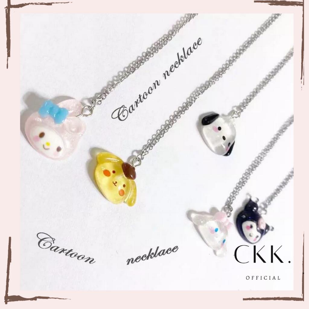 ➰CKK➰ K52 Kalung Wanita Rantai Sanrio Liontin Karakter Kartun