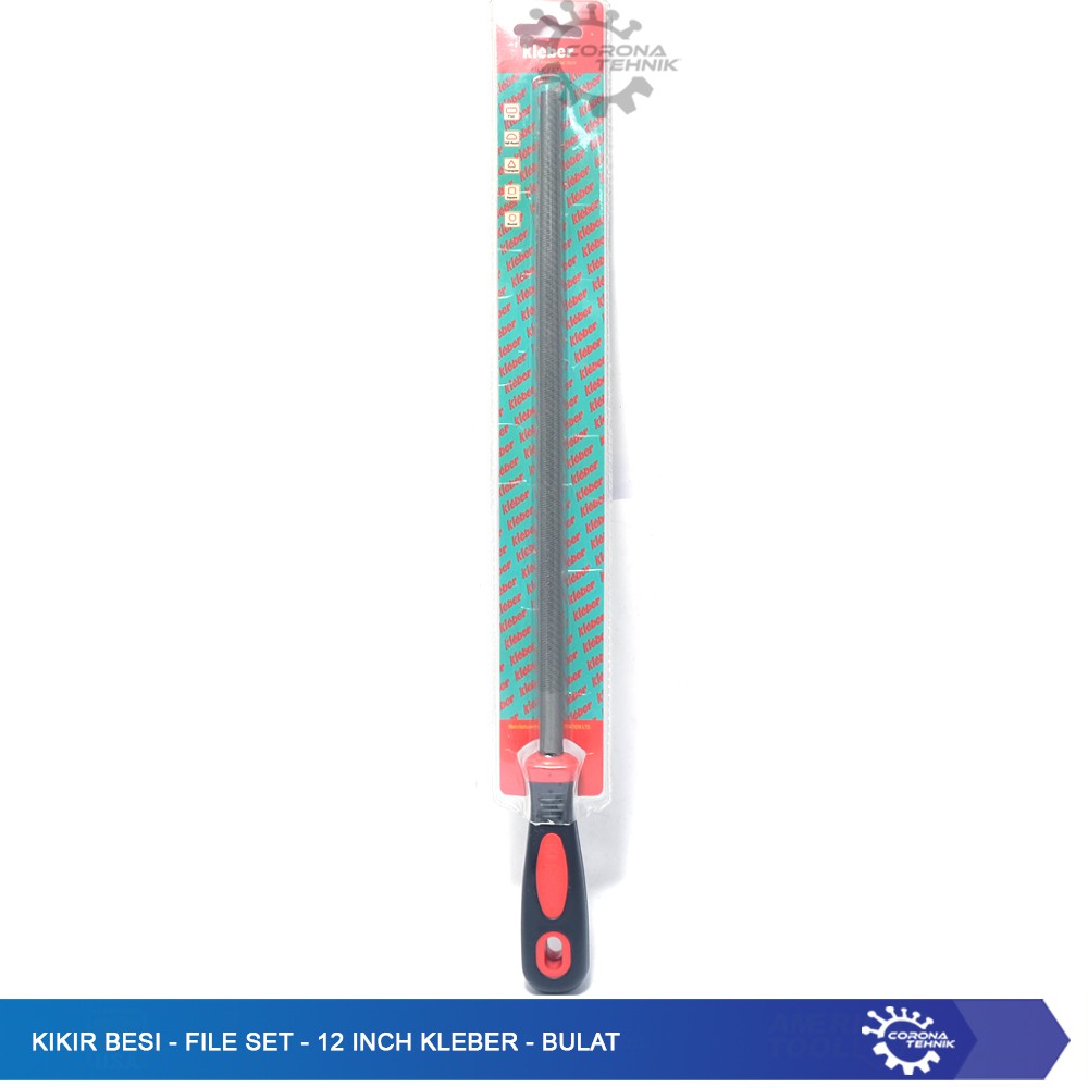 

Kikir Besi - File Set - 12 Inch Kleber - Bulat - LYK 100-261-1