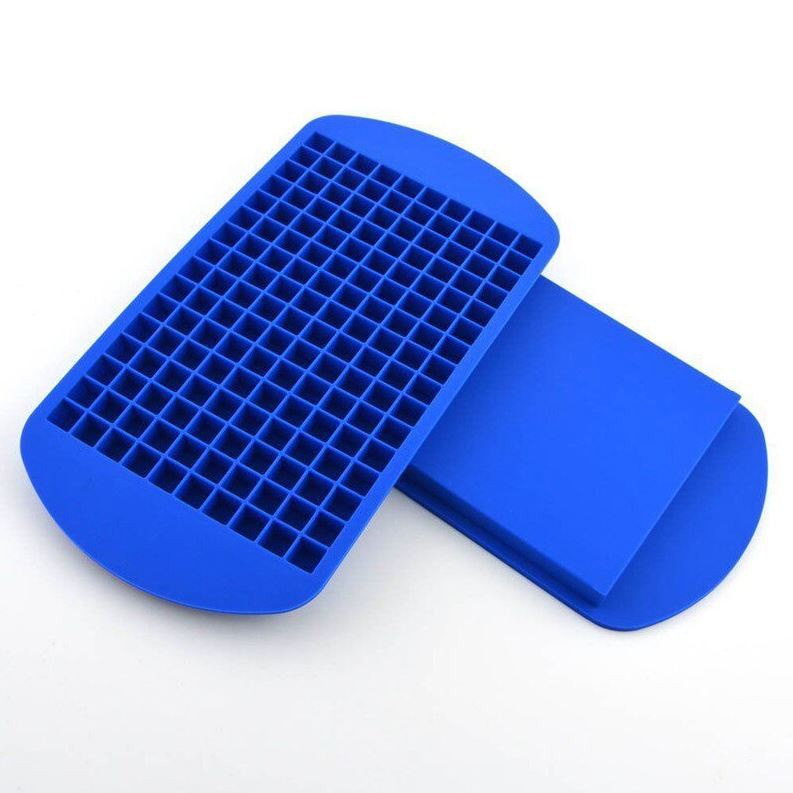 Cetakan Es Batu Silicone 160 Cube Kecil Silicone ice Tray Anti Pecah Peralatan Dapur Termurah Berkualitas