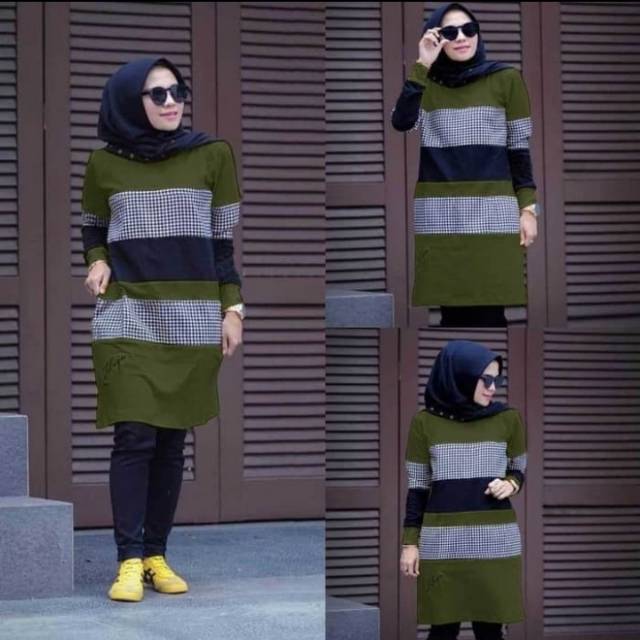 Baju Tunik Atasan Wanita Terbaru Zolaqu Tunik Murah