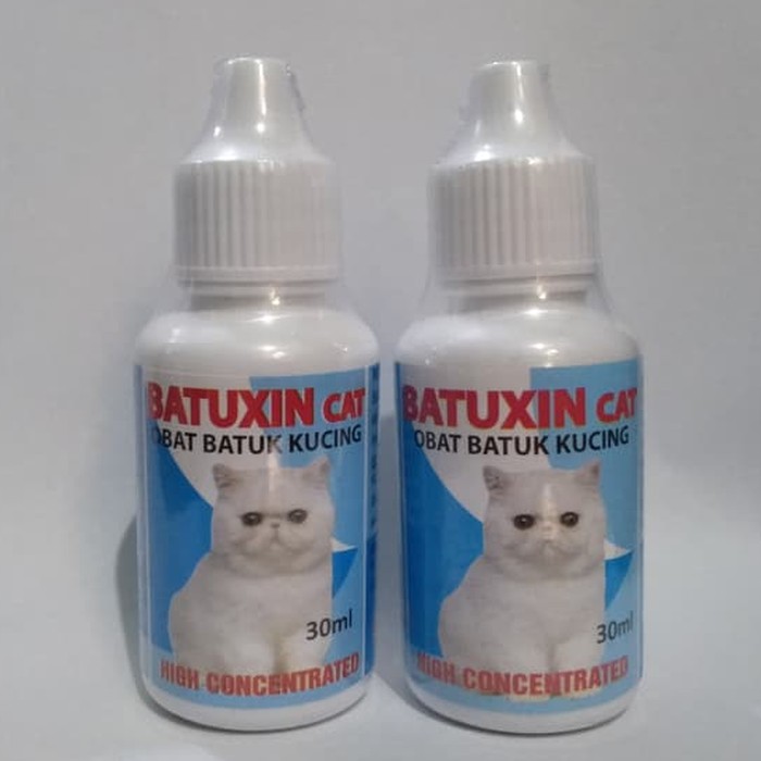 BATUXIN CAT 30ML OBAT BATUK, ALERGI PILEK &amp; SESAK NAFAS UNTUK KUCING