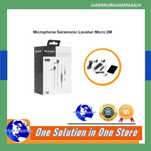 Mic saramonic lavalier micro 2m microphone