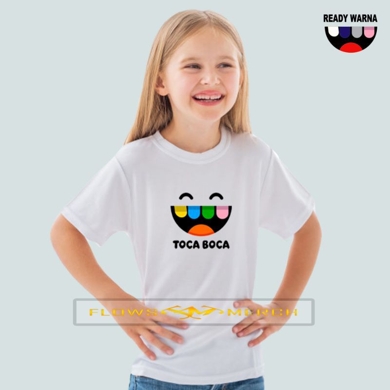 KAOS ANAK TOCA BOCA BAJU KAOS ANAK TOCA BOCA