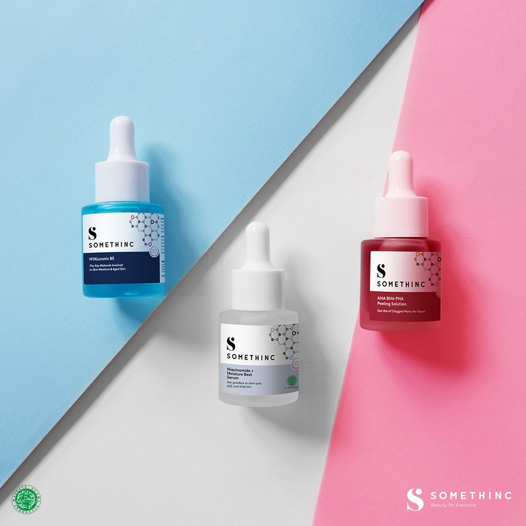 [BPOM &amp;ORI] PROMO SOMETHINC Niacinamide Sabi // Bakuchiol // HYAluronic B5 // AHA BHA Peeling Solution // Game Changer