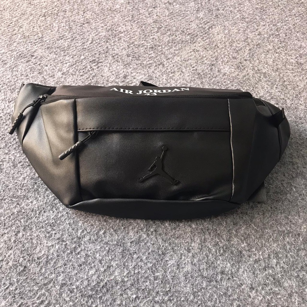 air jordan waist bag leather