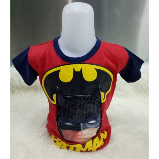 Kaos anak2 batman DEFECT di led nya