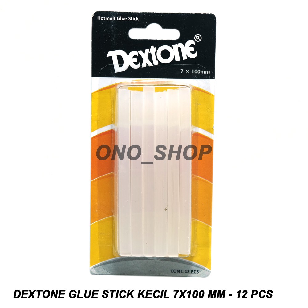 

Dextone Glue Stick Kecil 7x100 mm - 12 Pcs