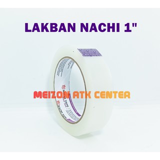 ROLL Lakban Bening 1 inch Nachi OPP Tape Naci ROLL Lakban Bening 1 inch Nachi OPP Tape Naci