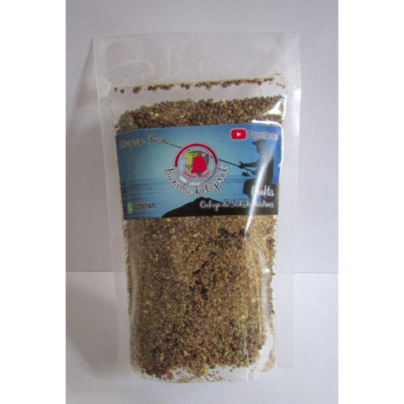 pelet wangi bumbu ketoprak umpan ikan patin dan bawal 180 gr