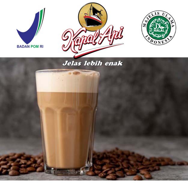 

Minuman Kopi Serbuk Kopi Cappuccino Capucino Cappucino Capuccino 1 KG by KAPAL API free Coklat Granule