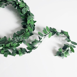 Kawat Daun Rambat Kerajinan / Daun flower crown/ Bahan Hiasan Kepala/Tirarium Ringbox/Bahan Mahar