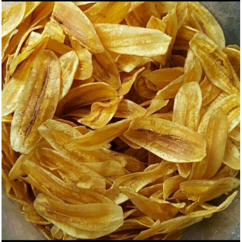 

Keripik Pisang Pagata/Kapuk 500g Rasa Asin dan Manis Khas Poso Sulawesi Tengah