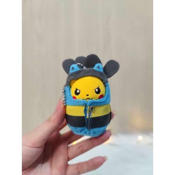 Gantungan Pokemon Pikachu Lucario - Banpresto