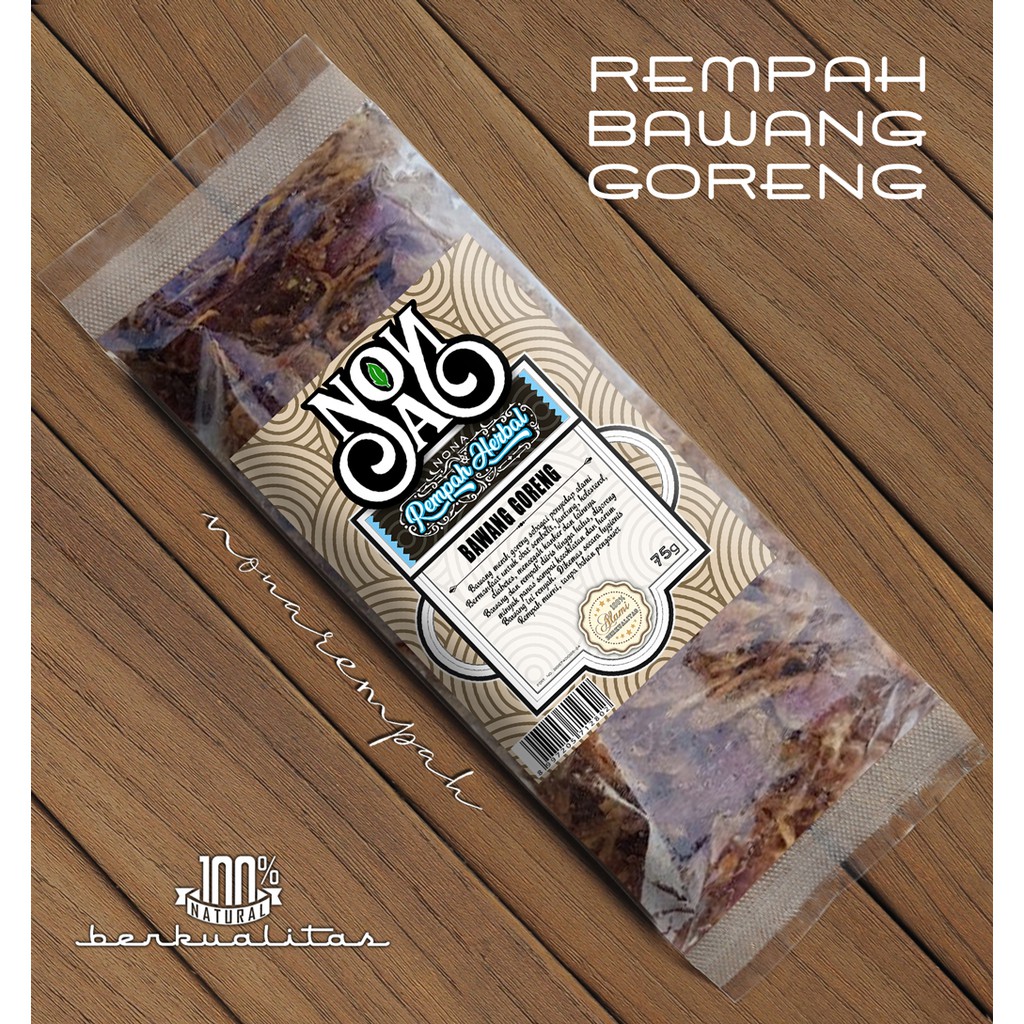 

Bawang Merah Goreng 75 Gram | Allium Cepa | Premium Renyah Asli