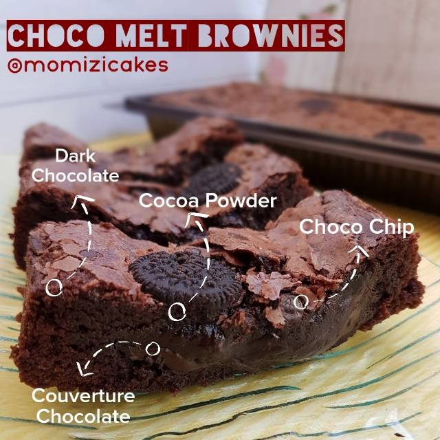 

Choco Melt Brownies