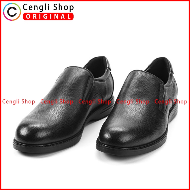 SEPATU FORMAL ANDREW PRIA ORIGINAL PANTOFEL KULIT ASLI HITAM ANM34