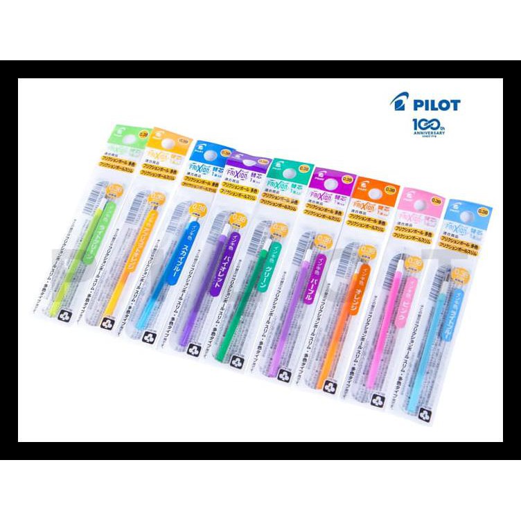 

Pilot "Frixion Slim" Refill / Isi Ulang Pulpen Frixion Slim Warna Warn - Hijau Terlaris