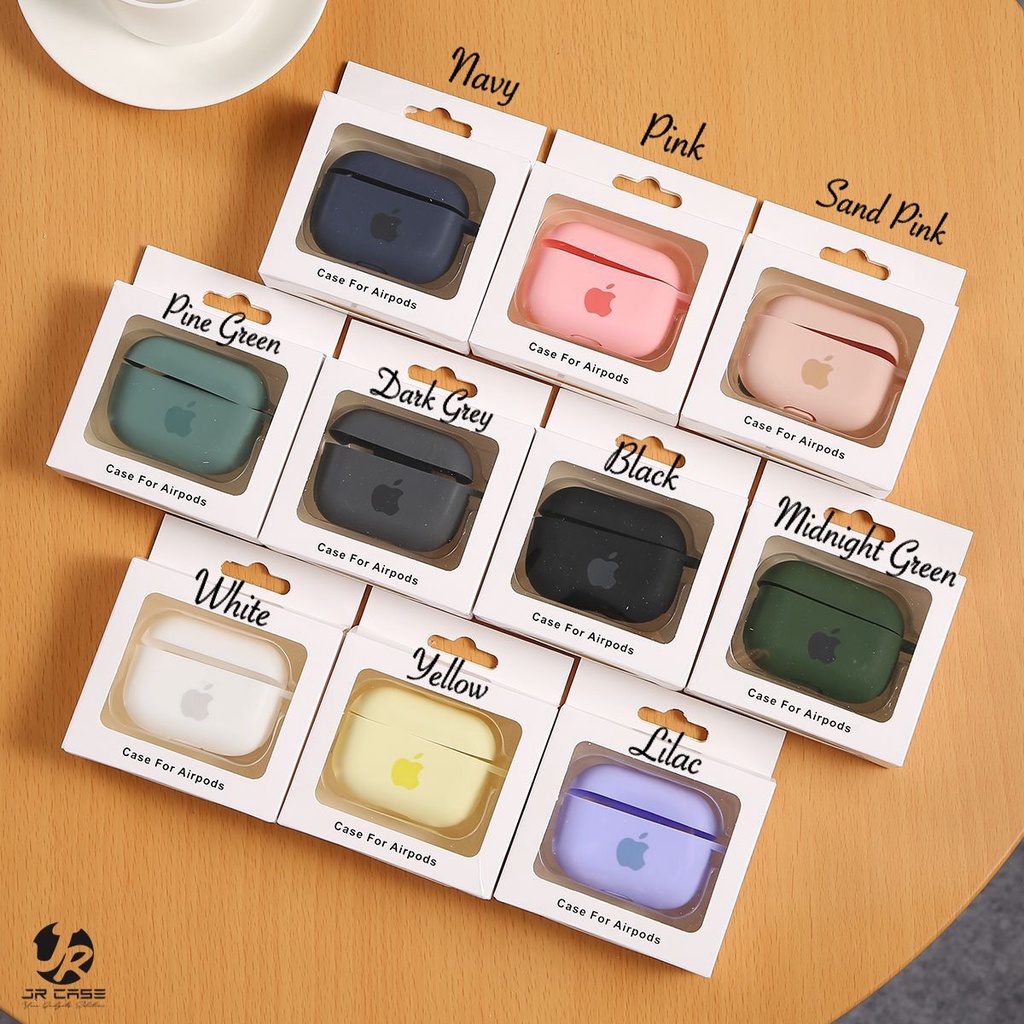 Silicone CASE APPLE AIRPODS GEN 3 Gen 2 Gen 1 Airpods Pro 1 2 2022 LOGO APPLE Softcase Pouch + Kaitan Cantolan AirPods 1 2 Earpods Inpods Headset Bluetooth Tws