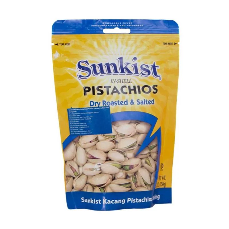 

Sunkist In Shell Dry Roasted & Salted Pistachio 150 Gram