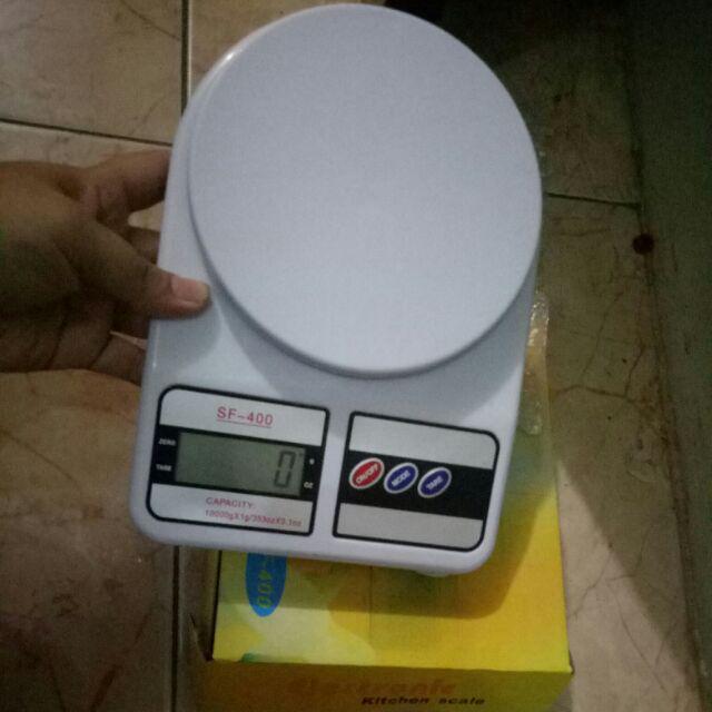Timbangan Dapur Digital Chefio 10kg Oval / Timbangan Kue / Digital Scale