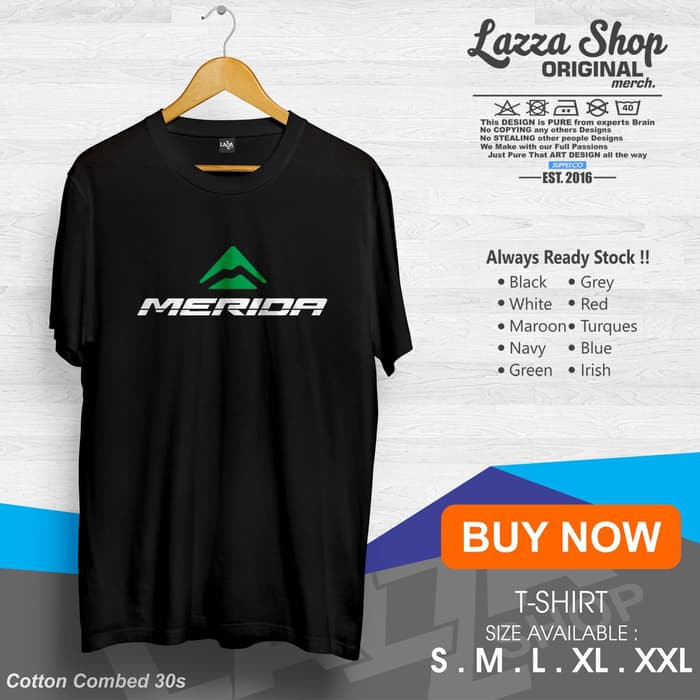 Kaos / Baju / Tshirt Distro Merida Bike Termurah