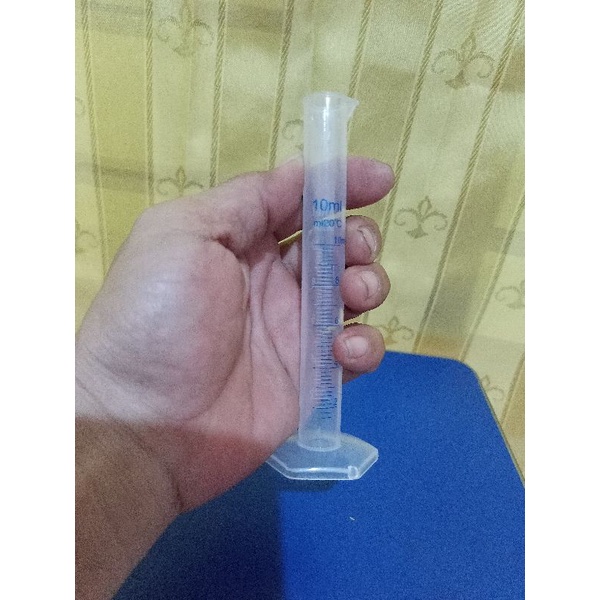 Gelas Takar 10ml atau Tabung Ukur 10ml