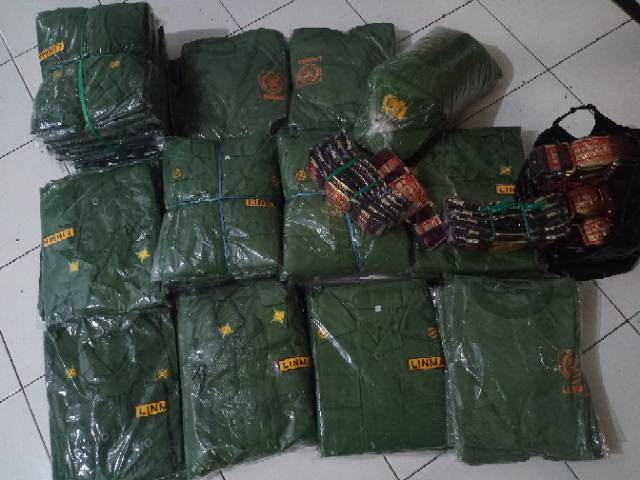 Premium SERAGAM LINMAS / SATU SET SETELAN LINMAS / SETELAN HANSIP / SETELAN LINMAS Termurah