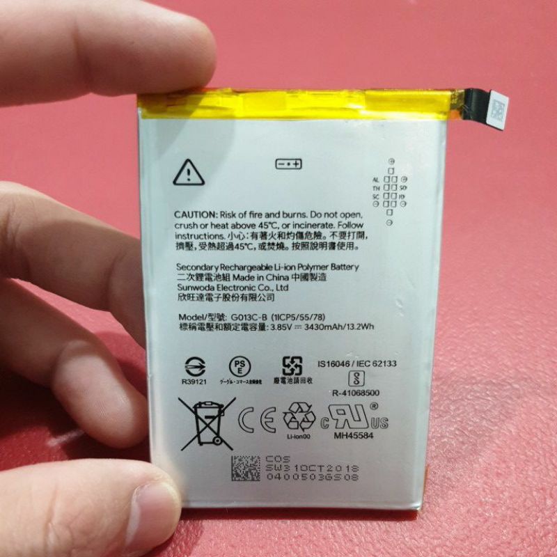 BATERAI ORIGINAL 100% GOOGLE PIXEL 3 XL G013C-B BATRE HP ORI GOOGLE PIXEL 3XL