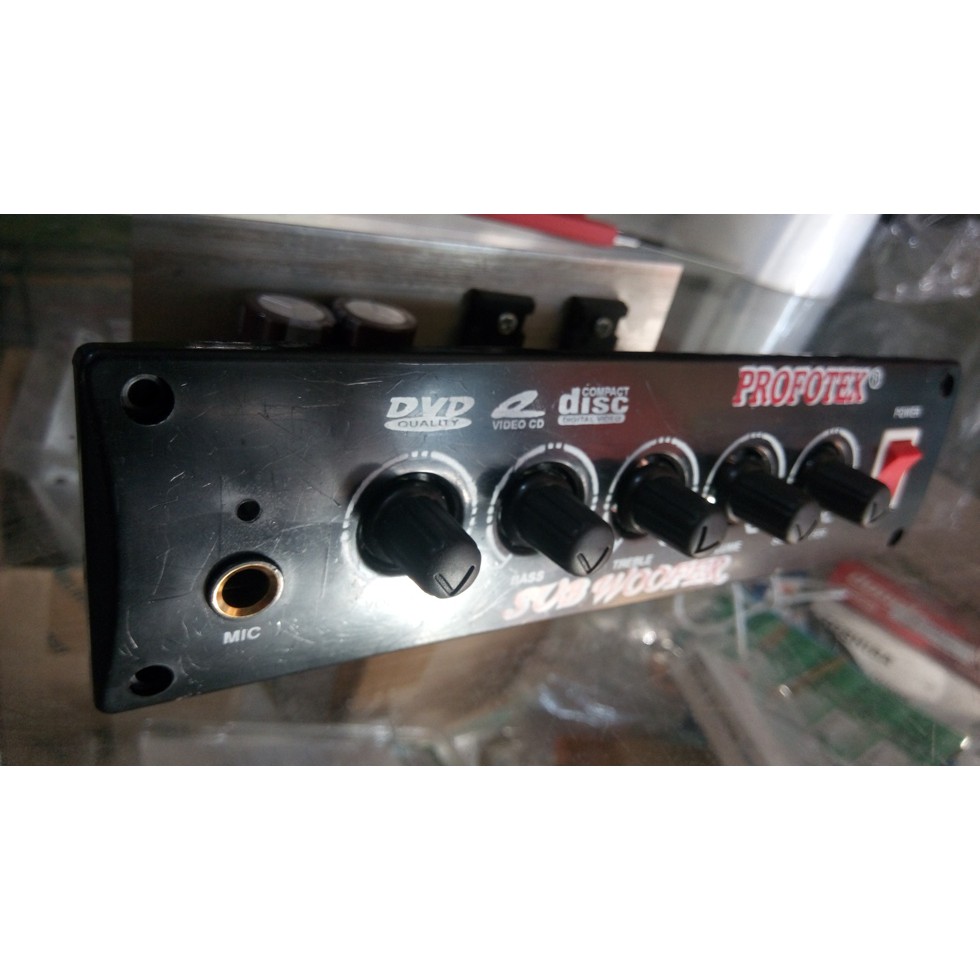 POWER KIT Amplifier MESIN SPEAKER AKTIF KARAOKE PROFOTEX