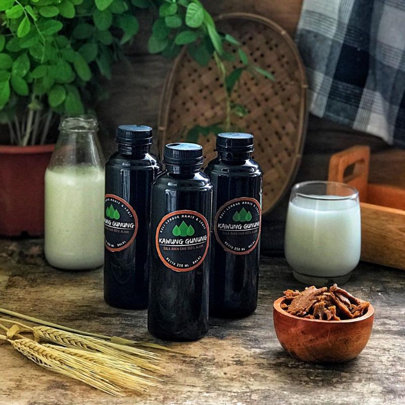 

Gula Aren Cair/Gula Aren Cair Asli 100% Organik 250ml/Gula/Gula Asli