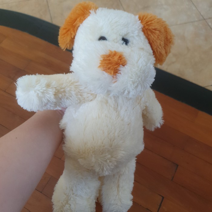 Flash Sale Boneka Anak Lucu Anjing Orange Termurah