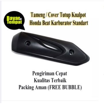 COVER TAMENG PELINDUNG TUTUP KNALPOT MOTOR BEAT KARBU SCOOPY KARBU tutup knalpot beat karbu cover knalpot beat karbu