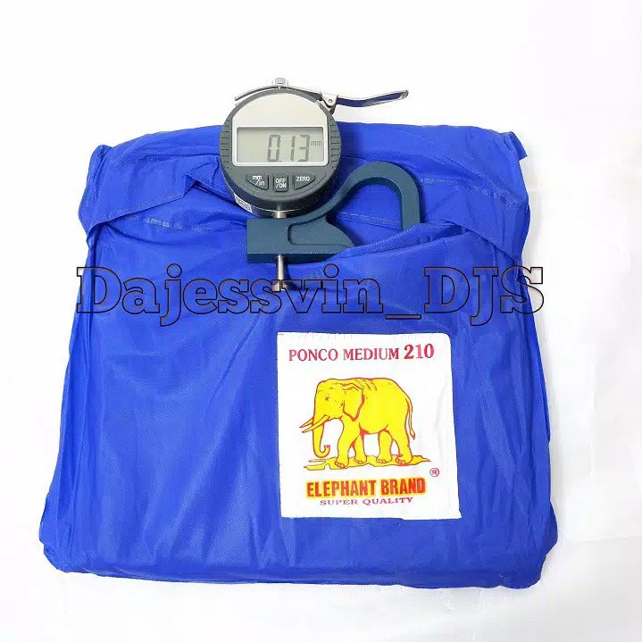 Jas Hujan Poncho Gajah - Mantel Ponco Kalong Murah Gajah Elephant Brand MEDIUM 210