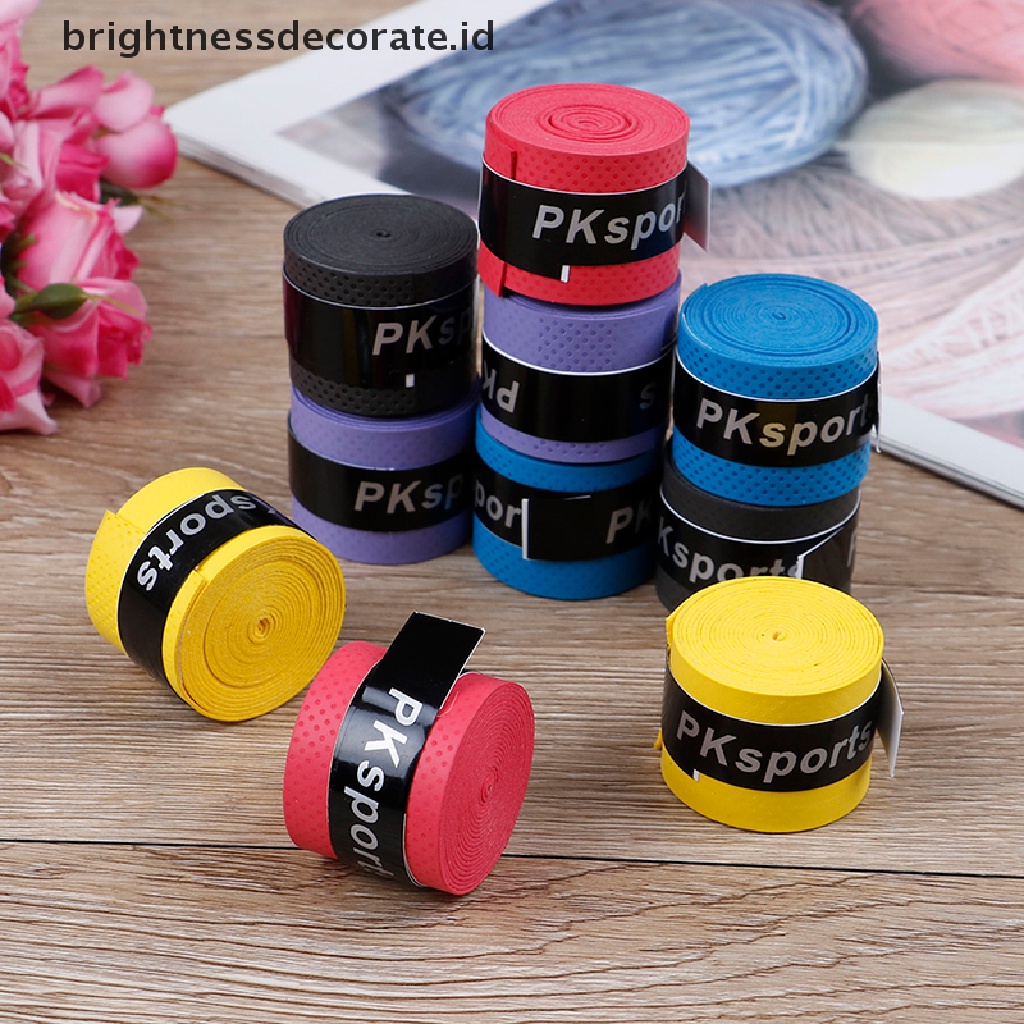 (Birth) 10pcs Tape Grip Raket Tenis / Squash / Joran Pancing Anti Keringat