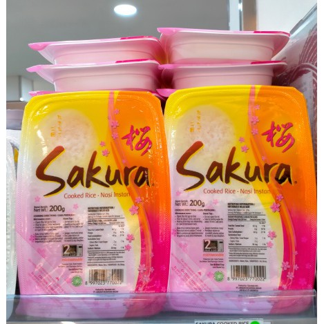 

SAKURA Cooked Rice 200 gram