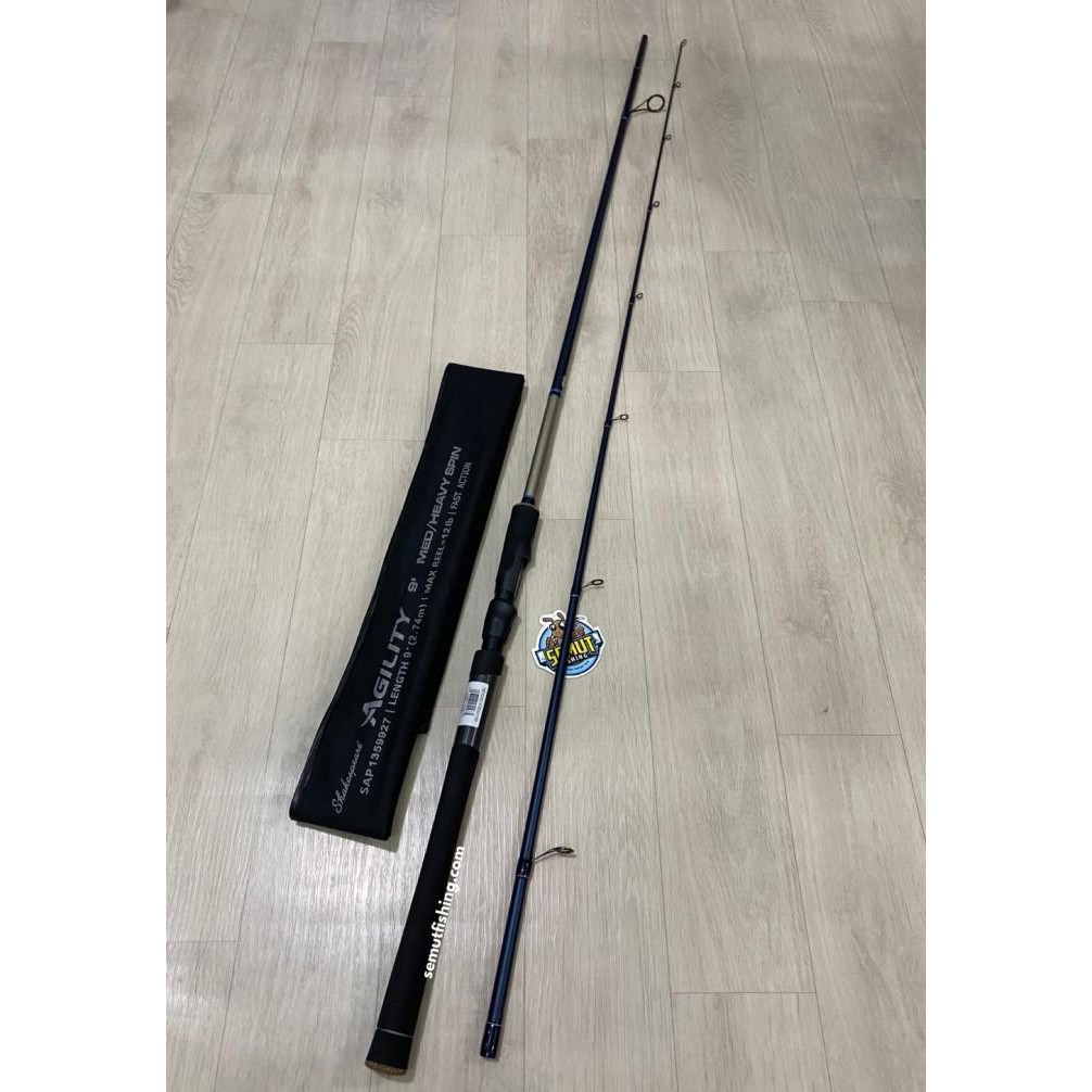 alat pancing mantul habis SHAKESPEARE AGILITY 9FT MED/HEAVY SPIN SAP1359927