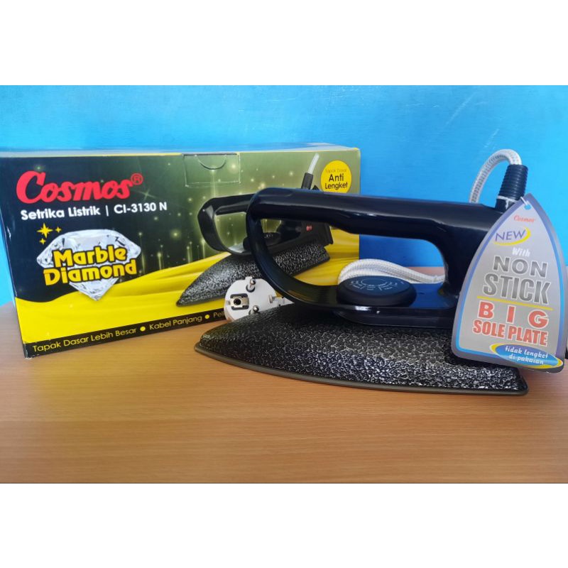 COSMOS Setrika CI-3130 N Marble Diamond Setrikaan Anti Lengket
