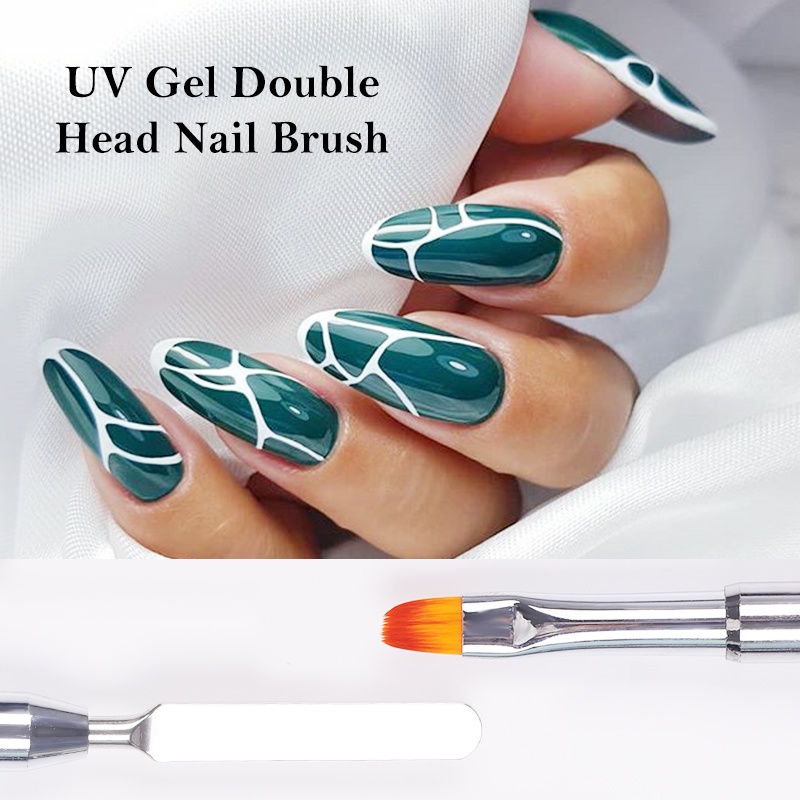 1pc Brush Nail Art UV Gel Kualitas Tinggi