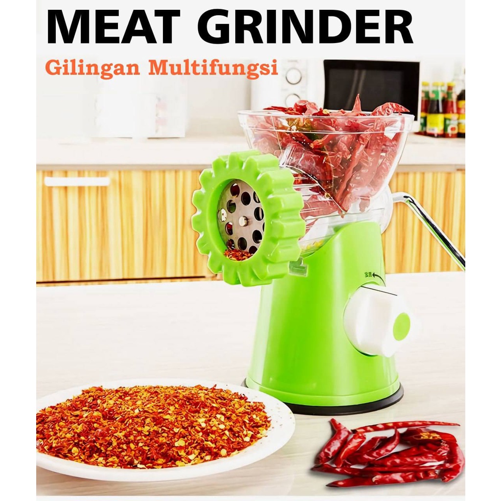uamei Mincer Meat Grinder Alat Gilingan Daging Manual No 12 32 Mesin Penggilingan Penggiling Bakso M