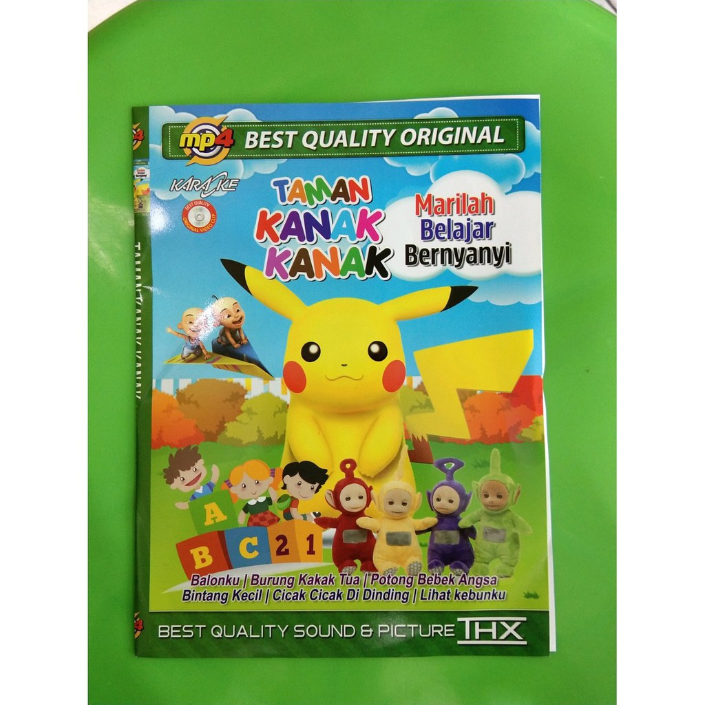 PROMO KASET video mp4 belajar bernyanyi lagu anak tk paud taman kanak kanak