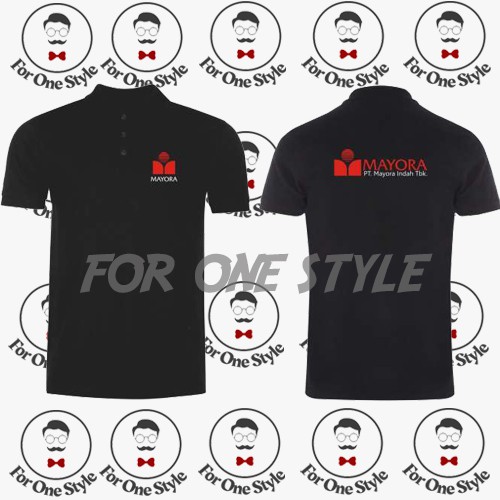 POLO SHIRT PT MAYORA INDAH TBK - Poloshirt Mayora perusahaan - Polo Kaos Mayora - Custom Polo Murah