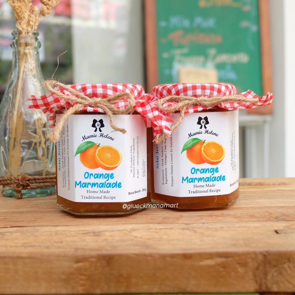 

Mamie Helene Orange Marmalade / Spread / Jam / Selai 340gr