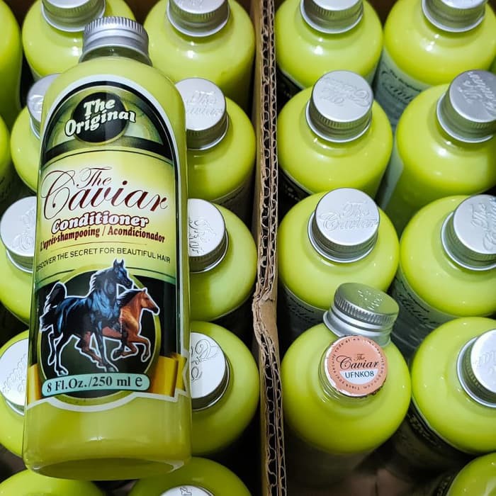 THE CAVIAR SHAMPOO KUDA / CONDITIONER BPOM ORIGINAL 250 ML