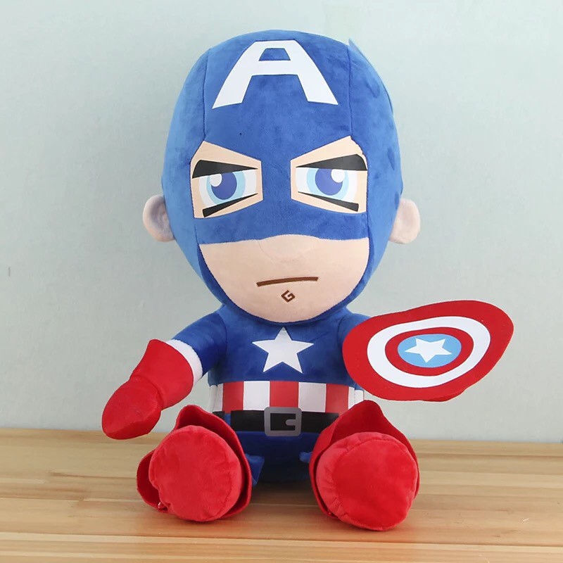 BONEKA AVENGERS MARVEL CAPTAIN AMERICA SPIDERMAN IRON MAN SUPERMAN BATMAN HULK