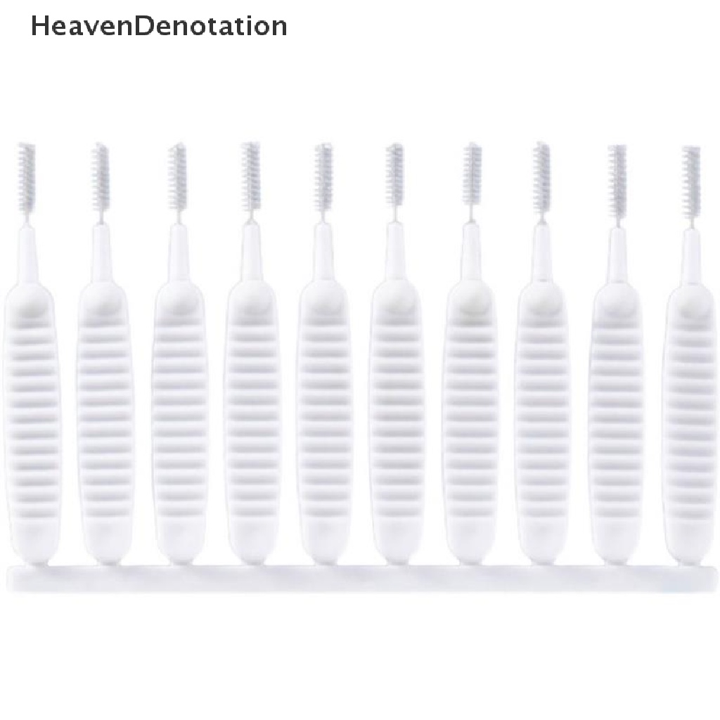 [HeavenDenotation] 50 PCS Gap Hole Anti-clogging Cleaning Brush Reusable Mini Brushs Bathroom Tools