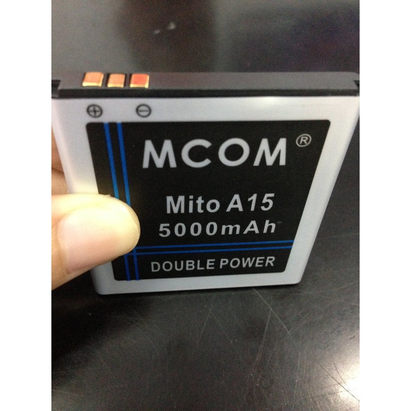 Battery Batre Baterai Double Power Mcom Mito A15 BA-00036 BA00036